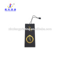 Marke Jean Kleidung schwarz Papier Hang Tag mit Custom Design